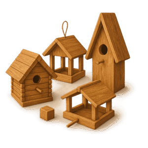 Birdhouses and Feeders - Affordable & Fun Projects
