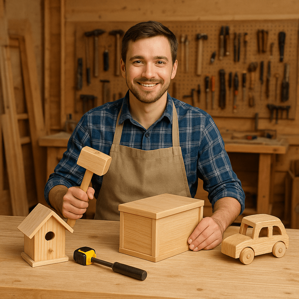 Top 5 Woodworking Projects for Absolute Beginners