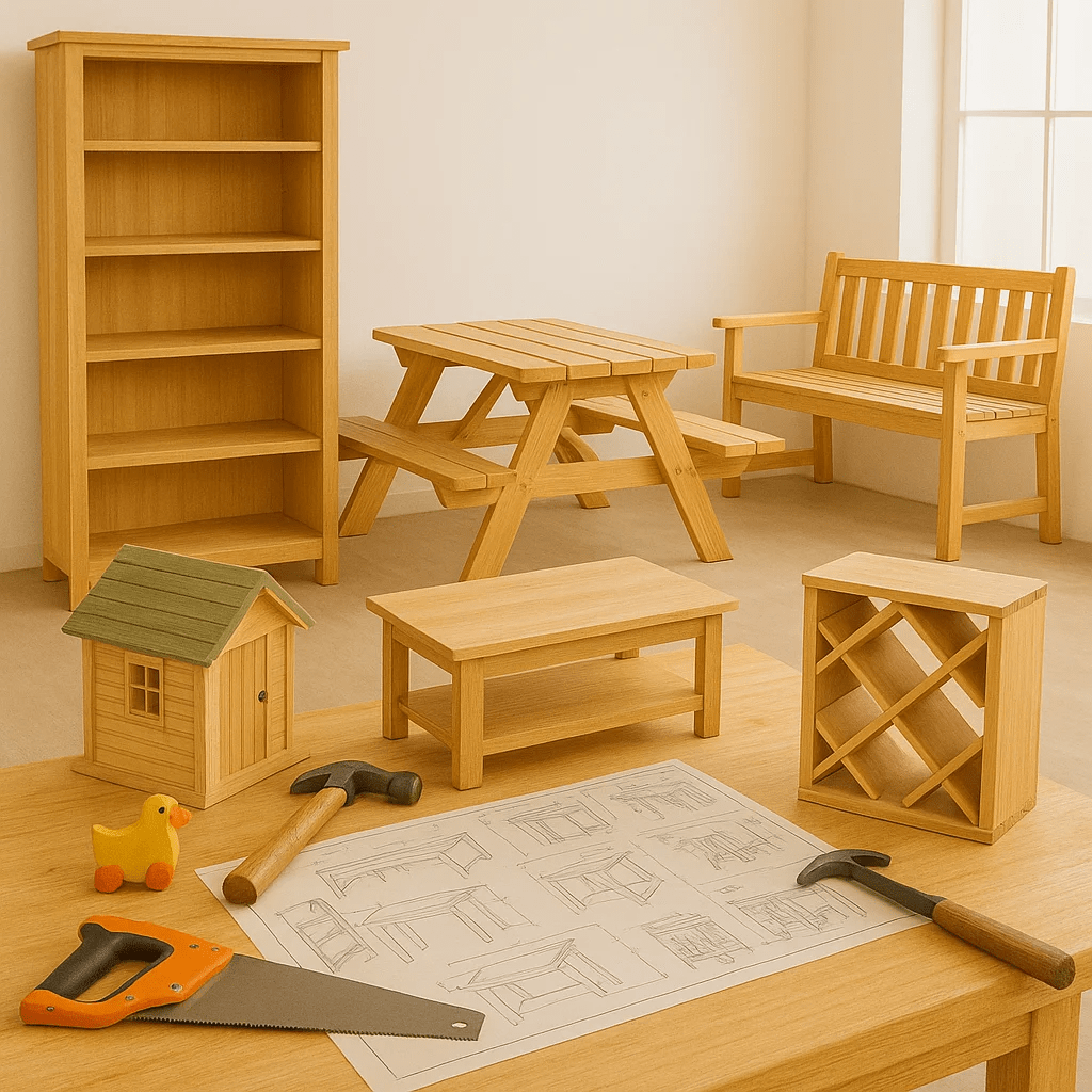 Types of Furniture You Can Build with Professional Plans