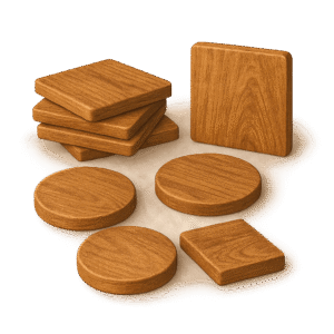 Wooden Coasters - High Profit Low Material Project